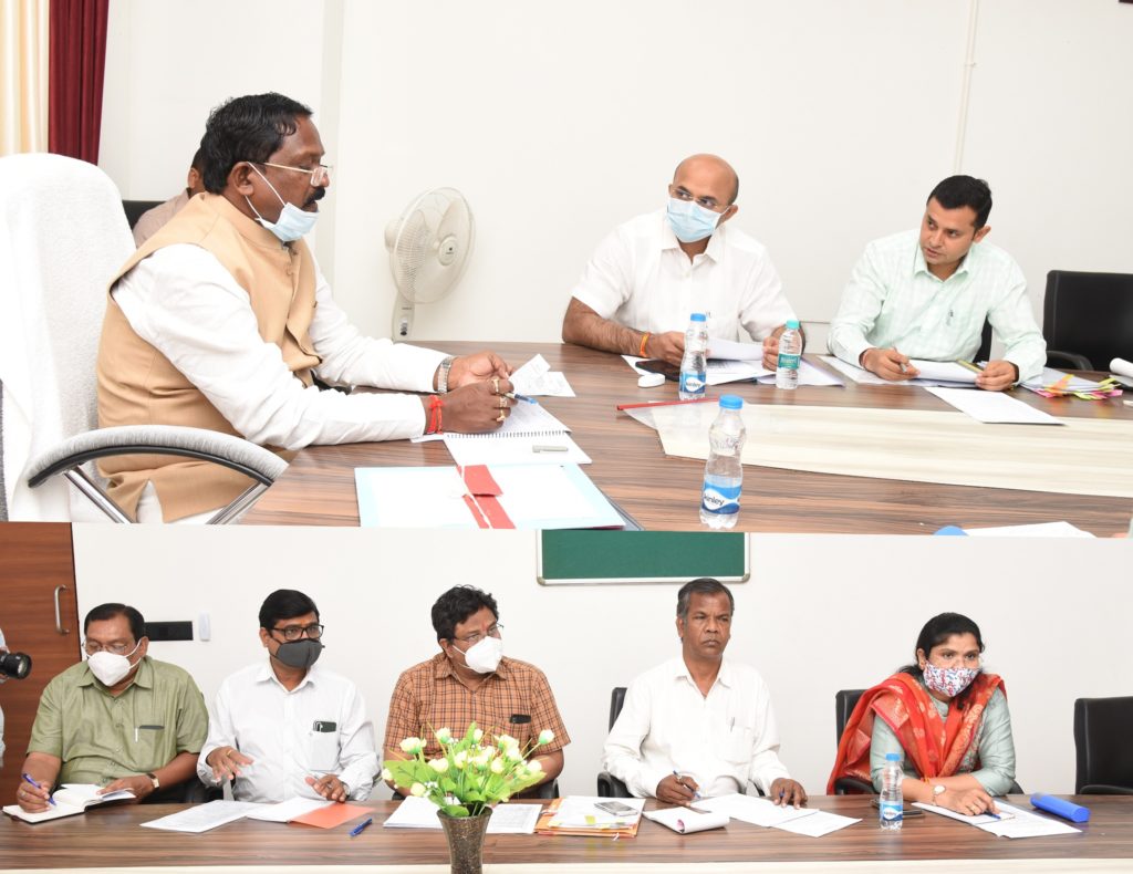 Instructions by the Minister of Culture- There will be a boom in the construction of the proposed film city in Nava Raipur…